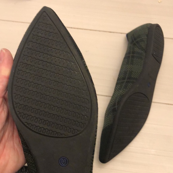 EUC Rothys Racer Green points - Picture 5 of 5